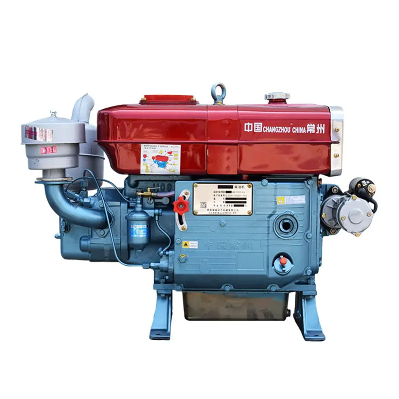 Vendita calda 8hp 6 hp raffreddato ad acqua manuale motore diesel torri di illuminazione mini motore diesel