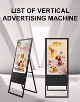 Kiosco Interactivo con Pantalla Táctil de 32 Pulgadas, con Base para Interior, Portátil, con Batería, LCD Full HD, Pantalla Digital Android OEM