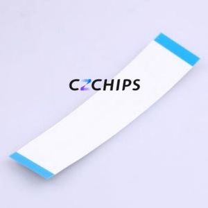 KH-FFC-A1.0-23P-100MM FFC Cable (Flexible Flat Cable) P=1mm Connector 23P 1mm 0.3mm Non-Inverting - Product Image 2