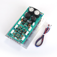 Carte d'amplificateur audio stéréo 2.0 canaux 1494/3858, 800W au total (400W+400W), 2SA1943/2SC5200, AC24-36V, dissipateur thermique intégré