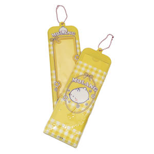 कस्टम इको फ्रेंडली pvc विनाइल फोटो कार्ड के लिए लोहे की कुंजी रिंग के साथ आस्तीन - Product Image 6