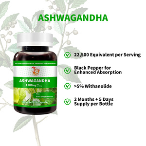 Cápsulas de Ashwagandha Herbal Natural para el Bienestar General, Promueven el Equilibrio del Estado de Ánimo, Cápsulas de Suplemento Herbal Natural con Pimienta Negra - Product Image 6