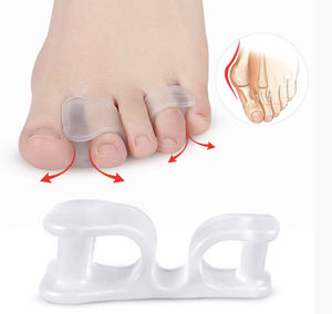 Gel <span class=keywords><strong>Toe</strong></span> Separator <span class=keywords><strong>Toe</strong></span> Spacer Karet Kaki Usungan untuk Latihan <span class=keywords><strong>Yoga</strong></span>, Rasa Sakit Bunion Relief <span class=keywords><strong>Toe</strong></span> Pelurus Achilles Tandu - Product Image 4