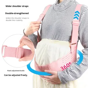 Cinturón de Soporte Lumbar para Adultos, Correa de Hombro Ajustable, Faja Prenatal, Protección de Cintura, Cinturón de Maternidad Transpirable - Product Image 2