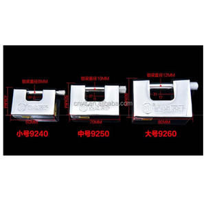 Tùy Chỉnh Nhiệm Vụ Nặng Nề Chống Gỉ Brass Hình Chữ Nhật Đồng Ổ Khóa 70Mm 90Mm Vuông Cửa Khóa Key Top An Ninh Hình Chữ Nhật Loại - Product Image 5