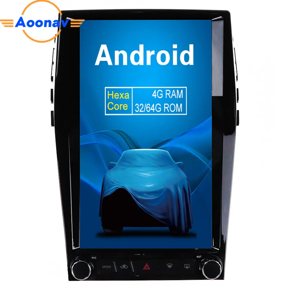 AOONAV Android 9.0 Vertical Screen 12.1 Inch Car GPS Radio GPS Navigation For-FORD EDGE EDGE2015-2019 DVD Player Support Carplay