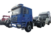 Expédition rapide en stock, camion tracteur SHACMAN F3000 6X4, transmission manuelle, moteur Weichai Euro 3, d'occasion, 351-450 ch, suspension pneumatique