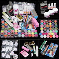 Kit d'Ongles en Acrylique Professionnel Complet Prêt à Expédier, Kit d'Ongles en Acrylique Personnalisé Professionnel Complet