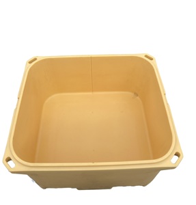 Contenitore isotermico rotostampato da 660L per pallet, per pesce e frutti <span class=keywords><strong>di</strong></span> mare, contenitore per catena del freddo per impieghi gravosi, <span class=keywords><strong>vasca</strong></span> per la lavorazione della carne per uso alimentare - Product Image 6