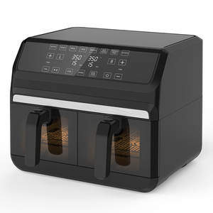 <span class=keywords><strong>Friggitrice</strong></span> ad Aria con Doppio Cestello 9 <span class=keywords><strong>L</strong></span>, <span class=keywords><strong>Friggitrice</strong></span> Digitale Smart 2600 W, Doppia Zona in Acciaio Inox 8 in 1, Freidora Sin Aceite Doble - Product Image 5