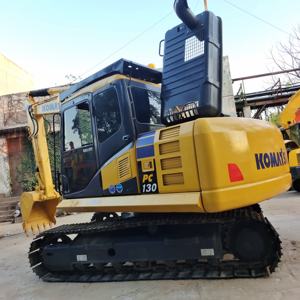 Excavadora usada Komatsu de 13 toneladas de alta calidad, Cubo de excavadora usada Komatsu Pc130 de 13 toneladas a la venta - Product Image 5