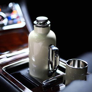 Chinese Retro Style <b>Thermos</b> <b>Bottle</b> 12 Hour Insulated Stainless Steel Hot Water Flask Office Business Use - Product Image 3
