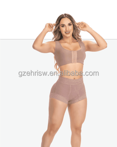 CORTO <span class=keywords><strong>CACHETERO</strong></span> EXTRA CORTO Fajas Colombiana Postparto Moldeadoras Body Shaper Adelgazamiento - Product Image 1