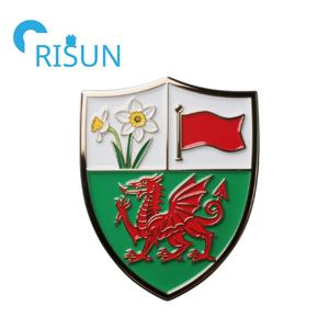 Fabricante Gran Bretaña <span class=keywords><strong>Gales</strong></span> símbolo nacional dragón esmalte solapa Pin insignia personalizada <span class=keywords><strong>Gales</strong></span> dragón rojo bandera galesa pines - Product Image 3