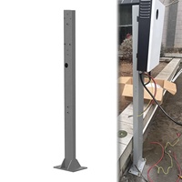 Support de station de recharge pour VE, personnalisé, résistant à la pluie et à la rouille, sur pied, durable