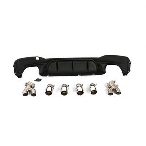 Diffuseur arrière en fibre de carbone pour BMW G30 série 5 17-22 <span class=keywords><strong>W</strong></span>/ <span class=keywords><strong>M</strong></span> Sport Bumper-M5 Style - Product Image 4