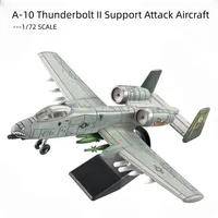 Modèles réduits d'avions d'attaque A-10 Thunderbolt II de la série militaire américaine 1:72, jouets créatifs pour garçons, ensembles de blocs de construction