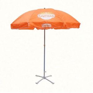 Sombrilla de Jardín Redonda Personalizable de 220 cm con Apertura Automática Rápida, Tamaño Estándar, Parasol para Exteriores - Product Image 4