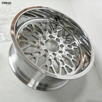 FANXI 6061-T6 Aluminium fini CNC 20x10 20x12 22x10 22x12 22x14 24x12 24x14 24x10 24x16 26x10 26x12 avec capuchons standard