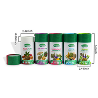 Boîtes colorées luxueuses d'emballage alimentaire Boîtes rondes d'emballage de tube de papier pour le tube de bougie