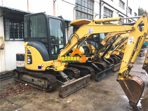 รถขุดขนาดเล็ก Komatsu PC30MR PC30MR-2 มือสอง น้ำหนัก 3.5 ตัน รุ่นปี 2018 บุ้งกี๋ 0.2 เมตร ชั่วโมงการทำงานต่ำ ราคาถูก - Product Image 5