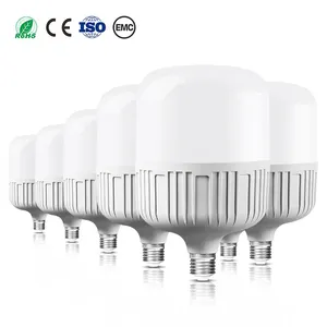 Bombillo หลอดไฟ Led E27ฐาน T รูปร่าง5W 10W 15W 20W 30W 40W 50W 60W,หลอดไฟ Led