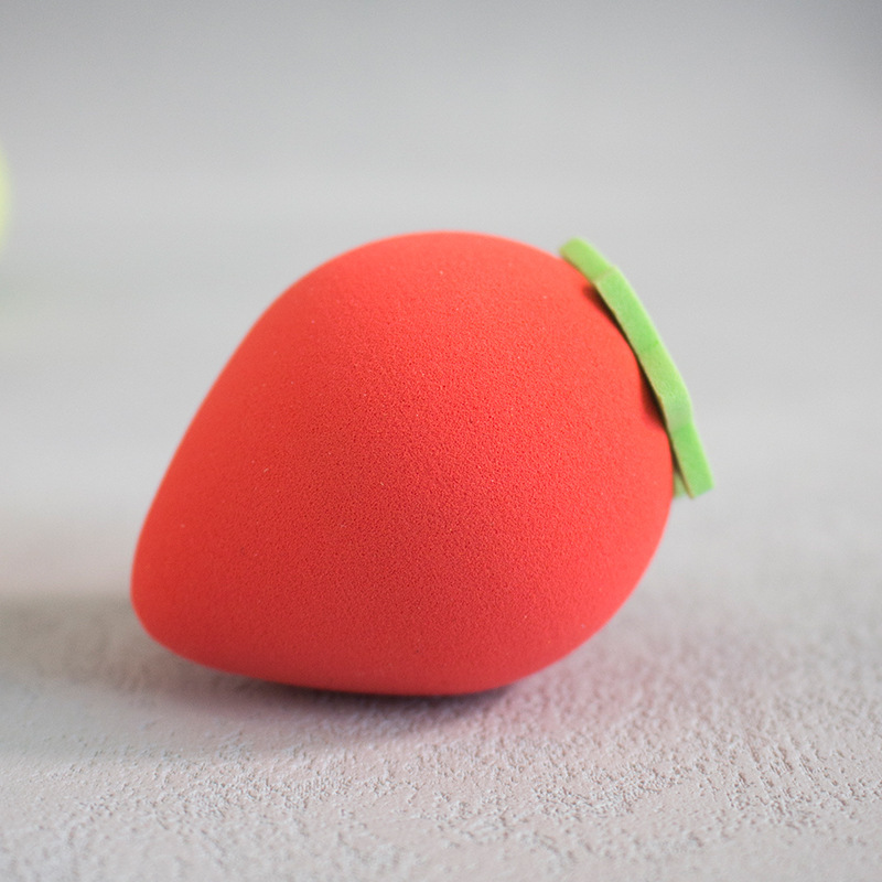 Esponja de belleza de fresa