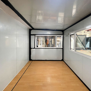 Maison conteneur préfabriquée extensible 20 pieds 40 pieds économique avec cuisine, maison mobile extérieure préfabriquée pour la construction et l'<span class=keywords><strong>immobilier</strong></span> - Product Image 6