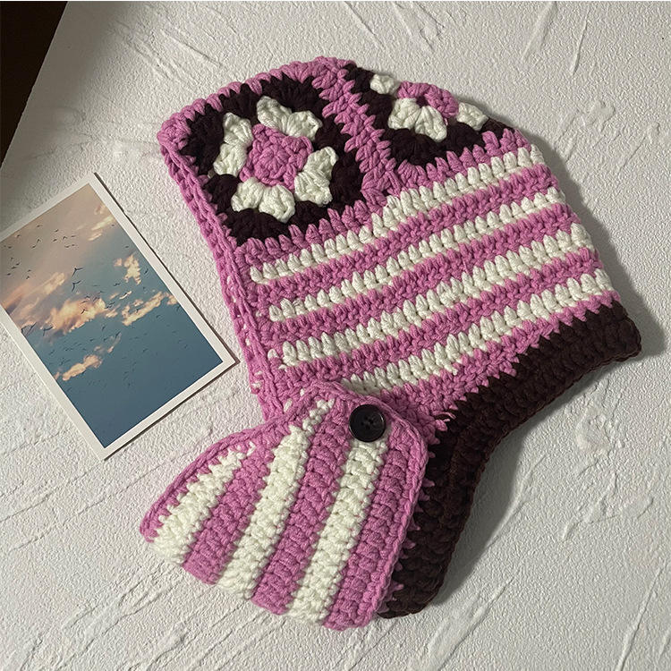 rose pour deux fleurs