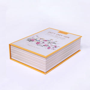 Boîte d'emballage en verre de luxe personnalisée, boîte en carton de style livre, fermeture magnétique, boîte cadeau en papier - Product Image 4