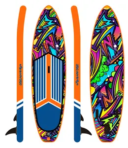 WINNOVATE2763 Drop Stitch Factory Custom Paddle board 12 'aufblasbares Sup Board Stand Up Paddle Board für Wassersport