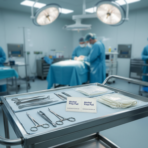 Lingettes nettoyantes antibactériennes écologiques jetables format voyage en tissu non tissé pour la désinfection des surfaces - Product Image 3