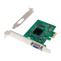Carte graphique industrielle ST425 PCIe X1 AST2400 à port unique 2K VGA pour serveur et ordinateur de bureau (nouvelle)