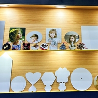 Plaques en aluminium vierges pour impression par sublimation, panneaux photo en métal, affiches anime en métal par sublimation 30*40 cm