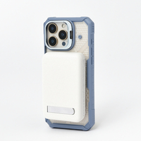 Coque antichoc hybride blindée avec support d'appareil photo pour iPhone 17 16 15 14 13 12 Pro Max – Étui magnétique de protection
