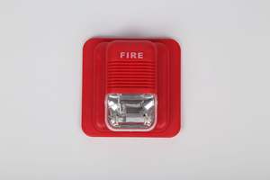 Sistema de alarma contra incendios convencional, sirena para interiores, baliza, cable, LED, luz roja intermitente, sirena de alarma contra incendios convencional - Product Image 6