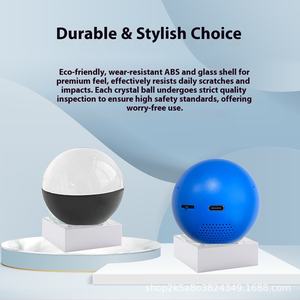 Dropshipping hediye <span class=keywords><strong>HA</strong></span> doğum günü hediyesi kristal top Video oynatıcı MP4 çalar masaüstü süs resim özel Video kristal top 7cm - Product Image 5