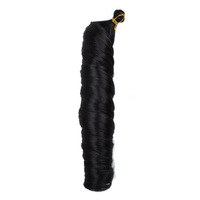 Extensions de cheveux bouclés en spirale française de 10 à 28 pouces, soyeuses, pré-bouclées, ondulées, style bohème, pour tresses au crochet