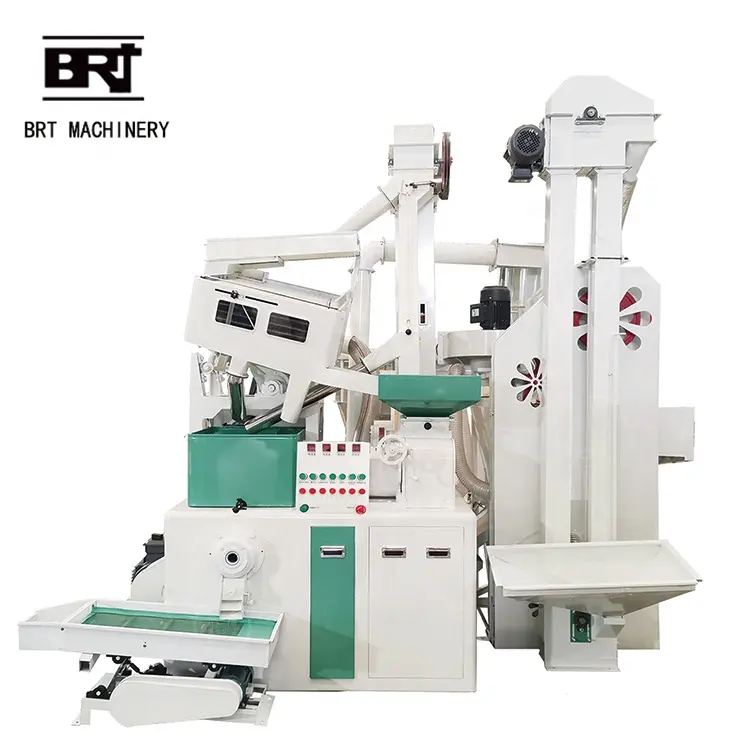 Полный комплект комбинированная машина для рисовой мельницы автоматическое оборудование для рисования