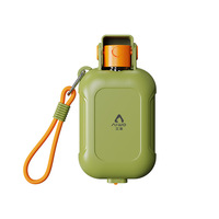 Bouteille d'eau et de nourriture pliable 2 en 1 pour animaux de compagnie, 460 ml, bol d'alimentation et d'abreuvement extérieur, facile à nettoyer, fournitures de voyage portables pour chiens et chats