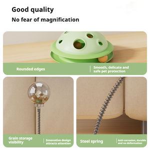 New <b>Interactive</b> Roundabout Playboard Self-Teasing <b>Cat</b> <b>Toy</b> with Leakage Ball for <b>Cat</b> Movement & Play - Product Image 3