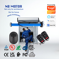 NB MOTOR 59mm 160nm Puerta de persiana enrollable Motor de anulación manual tubular