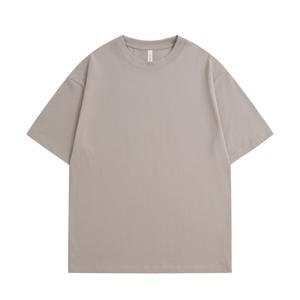 Premium 100% katun lembut bernapas tahan lama bentuk mempertahankan multi-warna pilihan grosir kustom cetak LOGO kaus pria - Product Image 5