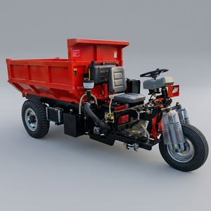 Tricycle à boîte de vitesses sans entretien, 12 CV, diesel, 1,2 tonne, pour l'élimination des déchets agricoles et de jardin - Product Image 5