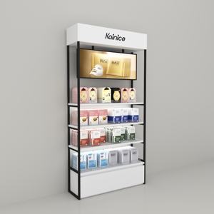 Système de Présentoirs à Écran LED Multifonctionnel Kainice Beauty Skin pour Masques Cosmétiques, Étagères de Rangement et Présentoirs pour Magasins de Détail - Product Image 1