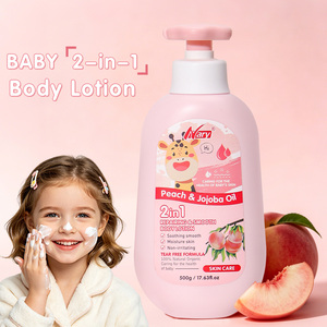 Huile de Jojoba Pêche Nary en Gros, Soin 2-en-1 Hydratant Visage et Corps pour Bébé, 500ml, Frais, Naturel, Bio - Product Image 1