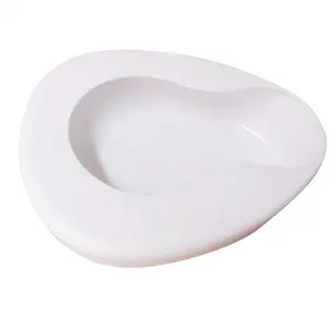 Bedpan for Women Men Elderly Female Male Bedridden Plastic Patient Hospital Home Bed Pan Emergency Device