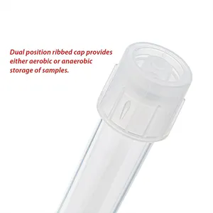 Medical Consumable Graduated PP/PS 5ml Tissue Culture Tube With Plug Cap 12*75mm