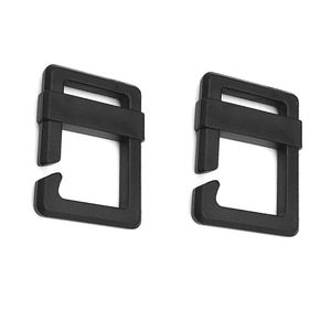 زحليقات ثلاثية مشابك شرائح مشابك إمساك حافة مخرشة بدون انزلاق أطواق مفتوحة مآزر أحزمة قابلة للتعديل - Product Image 5