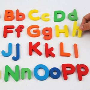 Rompecabezas de Aprendizaje del Alfabeto ABC para Jardín de Infancia, 52 Letras Mayúsculas y Minúsculas, con Caja - Product Image 3